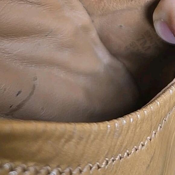 Tory Burch Tan Eddie Patent Leather Ballet Flats Size 7 - Picture 8 of 8